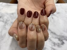 Nail & Eye Basic 川越店【パラジェル/フィルイン/ネイルスクール併設店】/持ち込みデザイン