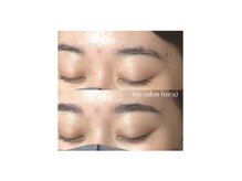 ニカ(nica)/眉毛パーマで毛流れ改善☆