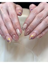 レプティーネイル(Les petite nail)/押し花ネイル