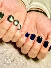 ネイビー×ブルーグリーンマグ