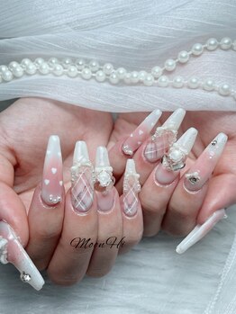 ムンヒーネイル 朝霞台(MOONHI Nail)/チップ長さ出し10本やり放題8980