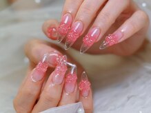ラッキーネイル(lucky nail)/クリア／マーメイド/水滴