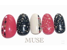 ミューズ MUSE 四街道大日店/お正月成人式和柄レッド大人女子