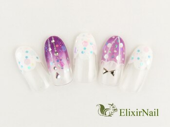 エリクサーネイル 池袋(Elixir Nail)/定額b カジュアル/クーポン使用