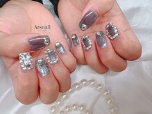 アルスネイル(Ars nail)/クリアブラックネイル
