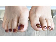 ヘアーアンドネイル ルシア(Hair&Nail Lucia)/バイカラーマグフレンチ♪