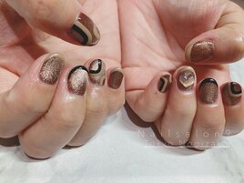 ニュアンスマグネットネイル
