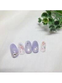 クリスマスネイル