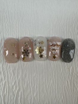 ユメ(YUME)/12月限定ネイル7500→6500