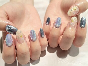 レディラック バイ キャンアイドレッシー(Lady Luck by Can I Dressy)/ブルー×マーメイド