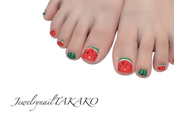 夏にピッタリなスイカアート