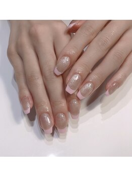 クリスタルネイルサロン(Crystal Nail)/ガーリーフレンチ
