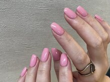ネイルサロン エーナイン 札幌琴似店/ピンクワンカラー