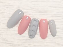 ネイルサロン マハロ 横浜四季の森フォレオ店(Nail Salon Mahalo)/ニットネイル 定額¥8300