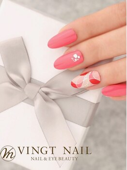 ヴァンネイル(VINGT NAIL nail&eye beauty)/ネイルをコーディネートの主役に