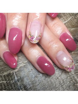 爪屋べっぴん堂/押し花フレンチ