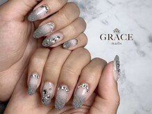 グレース ネイルズ(GRACE nails)/ラメグラデーション