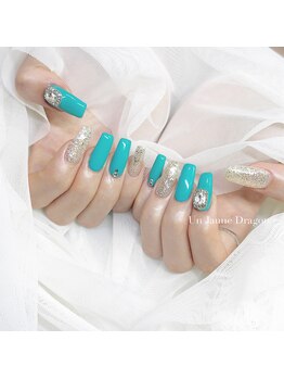 アン ジョーヌドラゴ/【自爪ネイル】ブルーネイル