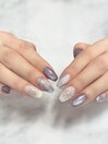 ぷっくりフラワー　ニュアンス