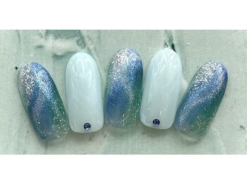 ネイルアンドビューティーサロン シュエット(CHOUETTE)/7-8月限定デザイン