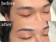 エムズアイブロウ 天王寺店(M'sアイブロウ)/メンズHBL #眉パーマ