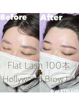 ドール アイラッシュ(D'or EYELASH)/Flat lash まつげエクステ