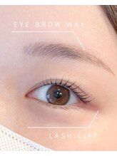 アルバ(ALBA)/まつげパーマ　×　眉毛Wax