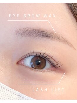 アルバ(ALBA)/まつげパーマ　×　眉毛Wax