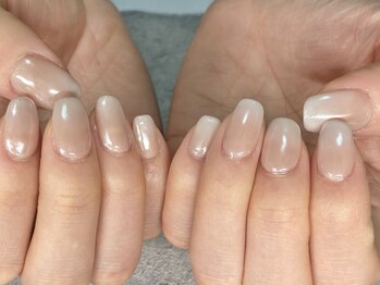 エアネイル(eA NAIL)/ホワイトグラデ/オーロラ/8800