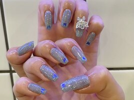 フラッシュバタフライネイル