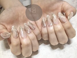大理石ネイル