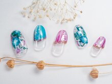 ボボカ(BOVOKA)/紫陽花ネイル