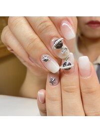 ホワイトグラデーション