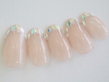 ネクストネイル(NEXT NAIL)/ガラスフレンチ