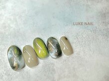 ルークネイル 恵比寿店(LUKE NAIL)/マグネットニュアンスマーブル 