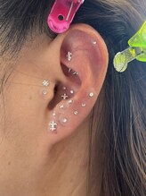 ラピス(Lapis)/耳つぼジュエリー施術例♪