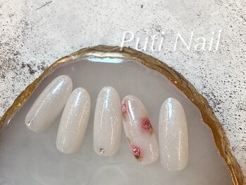 プティネイル(Puti Nail)の写真/【新宿駅西口徒歩4分】オフィスで浮かない上品ネイル♪パラジェル＆自爪育成で指先から綺麗に！