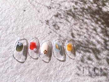 まつ毛エクステアンドネイル フィーカ 新松戸(FIKA)/¥9900