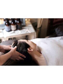 ヘッドスパで癒されたい