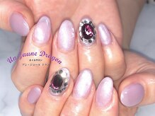 アン ジョーヌドラゴ/【自爪ネイル】パープルネイル