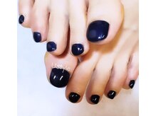 ユーズスタイル(U’style)/ネイビーフットネイル