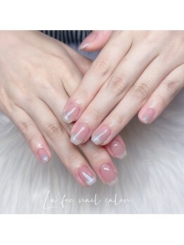 ラフェ ネイルサロン(La fee nail salon)/マグネットフレンチネイル