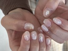 ラヴィッシュ(LAVISH)/ホワイト×パールお任せデザイン