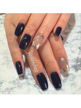 ワンカラー＋アート2本☆