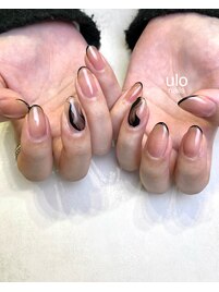 春ブラックスキニーフレンチ