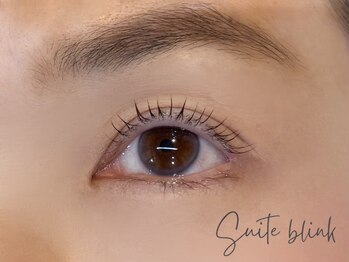 スイートブリンク(Suite blink)の写真/初めての目元オシャレを応援！まつげ&まゆの専門店♪ナチュラルなのに上品でお洒落なまつげパーマが人気◎