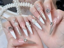 Eli Nails 新宿【エリネイルズ】《長さだし専門店/つけ放題/持ち込み/スカルプ》/つけ放題、スーパーロング