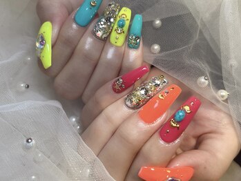 エスフィーネイルサロン リシェル(Esfy nailsalon Richer)の写真/可愛すぎるパーツ多数ご用意★[フリーART☆ジェル￥8800～/スカルプ￥14800～/ジェルチップ長さ出し￥12800～]