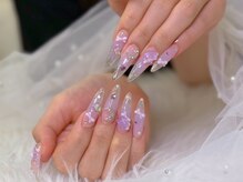ラッキーネイル(lucky nail)/クリア／マーメイド/水滴