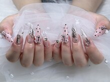 サリーネイルラボ(Sully Nail Lab)/クリアピンクネイル